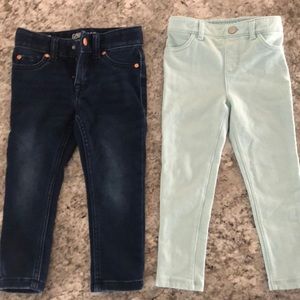 Toddler jeans and leggings